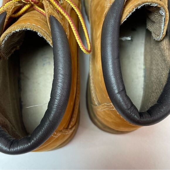Timberland Nellie Chukka leather ankle boots in wheat beige women’s 9 - Picture 4 of 12